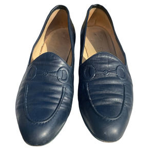 Gucci Horsebit Embossed Leather Loafers